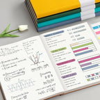 AHGXG Graph Paper Notebook - Grid Paper Notebook Large A4 8.5''×11'', 320 Pages Thick Journal, 100gsm Thick Graph Paper, Leather Softcover, Inner Pocket - Cyan