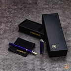 FANSTIK Customized Luxury Fountain pen, fancy gift set for women, Professional executive pen gift set for men and Woman (B Lux Fountain Set)