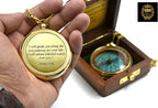 I Will Guide (Psalm 32:8) Communion & Confirmation Gift for Teenage Boys | Sentimental & Inspirational Present | Baptism Religious Gifts for Men, Christian, Catholic, Graduation