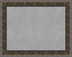 Amanti Art Black Framed Magnetic Board 23x29 Medium Vision Board for use with Magnets, 100% Metal Sheet to Display Items as Office Decor or for Home Organization in mudroom, Kitchen or Kids Room