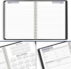 AT-A-GLANCE 2026 Planner, Weekly & Monthly, 7" x 8.75", Medium, Refillable, Executive, DayMinder, Black (G5450026)