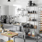 Regal Altair 14" Deep x 24" Wide x 86" Height Wire Shelving Kit | 5-Tier | NSF Commercial Storage Rack Unit