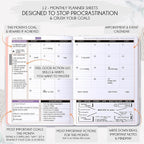 Law of Attraction Planner 2026 Deluxe with Productivity App | Weekly & Monthly Goal-Setting Planner, Life & Gratitude Journal | Include Foldable Vision Board, Gift Box & Stickers