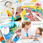 HOMESILMO-48 Color Double Head Alcohol Marker Set, Fine Chisel, Dual Effect Design, Art Marking, Professional Painting Marking, Adult Coloring Book | Coloring Marking | Painting |, Artist Set.