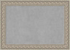 Amanti Art Silver Framed Magnetic Board 31x43 Large Vision Board for use with Magnets, 100% Metal Sheet to Display Items as Office Decor or for Home Organization in mudroom, Kitchen or Kids Room