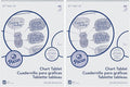Pacon® Chart Tablet, 24" x 32", 1" Ruled, 25 Sheets (Pack of 2)