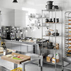 Regal Altair 21" Deep x 24" Wide x 86" Height Wire Shelving Kit | 5-Tier | NSF Commercial Storage Rack Unit