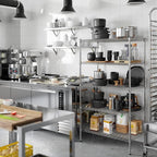 Regal Altair 21" Deep x 36" Wide x 64" Height Wire Shelving Kit | 5-Tier | NSF Commercial Storage Rack Unit