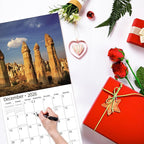 Gag Gifts 2026 Funny Wall Calendar, Natures Calendar for White Elephant Gifts with Thick Paper, November 2025 - December 2026, 14 Monthly Planner Organizer with Nature D'ck Pics, 12" x 24" Opened