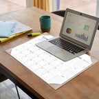 Desk Calendar 2026-2027 with Desk Mat – 22" x 17" Large Desk Pad Calendar Runs from January 2026 to June 2027, Office Supplies Desktop Monthly Calendar for Home & Office