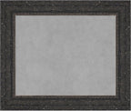 Amanti Art Black Framed Magnetic Board 21x25 Small Vision Board for use with Magnets, 100% Metal Sheet to Display Items as Office Decor or for Home Organization in mudroom, Kitchen or Kids Room