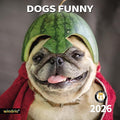 2026 Wall Calendar,Funny Calendar 2026, November 2025 - December 2026, Wall Calendar Funny Animal Memes, 12" x 24" Opened, Full Page 14 Months Thick Paper for Gift Calendar Organizing Planning