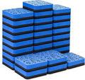 OWLKELA 30 Pack Whiteboard Eraser, Magnetic Blue Whiteboard Eraser for Cleaning Dry Erase Markers on Magnetic Soft Whiteboard, Glass Whiteboard and Dry Erase Board