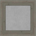 Amanti Art Grey Framed Magnetic Board 17x17 X-Small Vision Board for use with Magnets, 100% Metal Sheet to Display Items as Office Decor or for Home Organization in mudroom, Kitchen or Kids Room