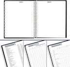 AT-A-GLANCE 2026 Planner, Monthly, 7" x 8-1/2", Medium, Hardcover, DayMinder, Black (G400H0026)