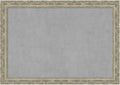 Amanti Art Silver Framed Magnetic Board 28x40 Large Vision Board for use with Magnets, 100% Metal Sheet to Display Items as Office Decor or for Home Organization in mudroom, Kitchen or Kids Room