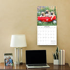 2026 Pugs Monthly Wall Calendar | Cute Dogs Calendar September 2025 - December 2026