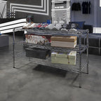Regal Altair 18" Deep x 48" Wide x 27" Height Wire Shelving Kit | 3-Tier | NSF Commercial Storage Rack Unit