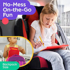 AYNAT FUN Magnetic Drawing Board for Kids & Toddlers with Beads and Magnet Stylus Pen - Magnetic Tablet Toy for Airplane & Car Ride Activities for Kids