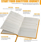 Gratitude Journal Daily Affirmations with Simple Guided Format-Undated Life Planner, Daily Planner, for You More Happiness, Positivity, Affirmation, Mindfulness&Self Care(Yellow)