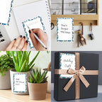 SXboxing Sticky Notes 4X6 Inches, 2 Pack Large Cute Self-Stick Pads, Bright Funny Memo Pads Easy to Stick for Home, Office Cute Blue Butterfly