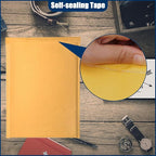 PRIMPKG Bubble Mailer Envelopes, 25 Pack Kraft Padded Envelopes, Large Bubble Mailers 10.5x15 Inch, Self-Seal Shipping Envelope, Tear-Resistant Mailing Envelope Padded