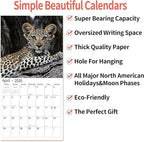 2026 Wall Calendar,Calendar 2026, November 2025 - December 2026, Wall Calendar Baby Animals, 12" x 24" Opened,Full Page Months Thick & Sturdy Paper for Calendar Organizing & Planning