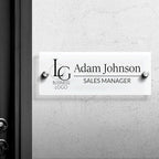 Custom Name Plates for Doors Personalized Wall Name Signs Office Workspace Decor New Job CEO Gift