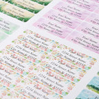 AWUSA Return Address Labels - Personalized Labels, Custom Colorful Patterns, Can Be Used for Box, Paper, Plastic, Glass, Metal (2.6x1 Inch, Set of 400, Glossy Vinyl) 2.6''x1''