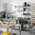 Regal Altair 18" Deep x 24" Wide x 74" Height Wire Shelving Kit | 6-Tier | NSF Commercial Storage Rack Unit
