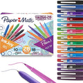 Paper Mate Pens Variety Pack, InkJoy Retractable Gel Pens, Flair Felt Tip, 28 Count - Assorted Colors, Smooth Writing, Fast Drying