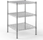 Regal Altair 24" Deep x 24" Wide x 34" Height Wire Shelving Kit | 3-Tier | NSF Commercial Storage Rack Unit