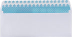 Aimoh 1000#10 Custom Printed Security Tinted Self-Seal Envelopes - Personalized with Logo and Address/Return Address Imprinted -Size 4-1/8 X 9-1/2" -White -24 LB -1000 Count (74001)