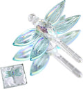 H&D HYALINE & DORA Crystal Dragonfly Figurine Glass Animal Figurines Collectibles Home Decor Paperweight