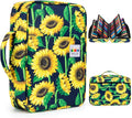 YOUSHARES 300 Slots Color Pencil Case - Pencil Holder with Handy Wrap & Zipper, Multilayer Holder for Prismacolor Colored Pencils & Gel Pen (Sunflower)