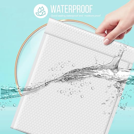 Fuxury Bubble Mailers 12x15" White Padded Envelopes 40 Pack Large Bubble Mailer Strong Adhesion Padded Mailer,Self-Seal Envelope for Mailing Small Business,Magazine,Clothing
