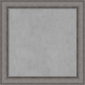Amanti Art Grey Framed Magnetic Board 24x24 Medium Vision Board for use with Magnets, 100% Metal Sheet to Display Items as Office Decor or for Home Organization in mudroom, Kitchen or Kids Room