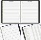 AT-A-GLANCE 2026 Planner, Monthly, 7" x 8.75", Medium, Recycled, Black (70120G0526)