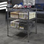Regal Altair 21" Deep x 24" Wide x 27" Height Wire Shelving Kit | 3-Tier | NSF Commercial Storage Rack Unit