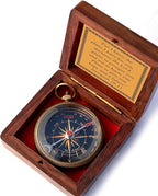 For I Know The Plans I Have For You, Jeremiah 29:11, Solid Brass Directional Engraved Compass, Baptism Gifts for Boys Girls, First Communion, Christian Gifts for Men, First Confirmation Gifts for Boys