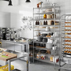Regal Altair 18" Deep x 42" Wide x 96" Height Wire Shelving Kit | 10-Tier | NSF Commercial Storage Rack Unit