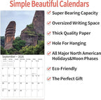 Gag Gifts 2026 Funny Wall Calendar, Natures Calendar for White Elephant Gifts with Thick Paper, November 2025 - December 2026, 14 Monthly Planner Organizer with Nature D'ck Pics, 12" x 24" Opened