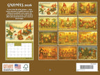 Gnome Calendar 2026 Monthly Wall Calender 12 Month | American Made In The USA