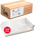 2000 Pack 6"x9" Shipping Label Sleeves – Clear Self-Adhesive Packing Slip Pouches, Waterproof Packing List Envelopes – Ideal for Shipping Documents, Mailing Labels, Invoices & Packing Slips