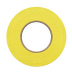 1" Pro Gaff Gaffers Tape 55 yards length yellow matte. Premium Heavy-Duty Gaffers Tape trusted by professional Gaffers. Made in the USA. Holds Tight, Easy to remove. (Pack of 48)