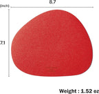 GREEDY FARMERS Mouse pad, Non-Slip Washable Waterproof Computer Mouse pad (Ruby Woo Red)