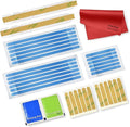 Privacy Screen Adhesive Tabs and Strips for Computer Monitors and Laptops - Replacement kit