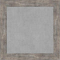 Amanti Art Silver Framed Magnetic Board 15x15 X-Small Vision Board for use with Magnets, 100% Metal Sheet to Display Items as Office Decor or for Home Organization in mudroom, Kitchen or Kids Room