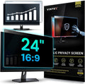 Acrylic 24 Inch Computer Privacy Screen Filter for Widescreen Computer Monitors - 21.2" x 12.6" (540 x 319mm) - Monitor Frame Hanging Type