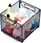 SETTFRFE Letter Size Metal Mesh Hanging File Folder Organizer Crate Basket, Black